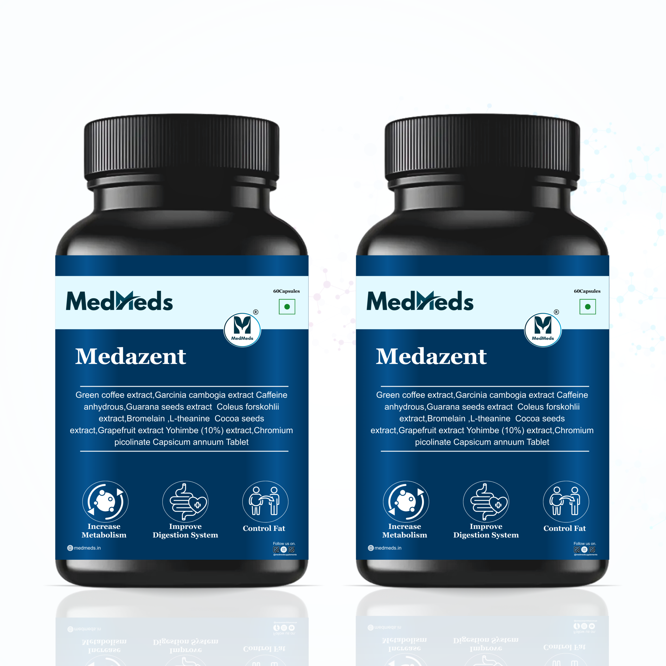 Medazent Metabolism Booster Supplement for Weight Gain image 2