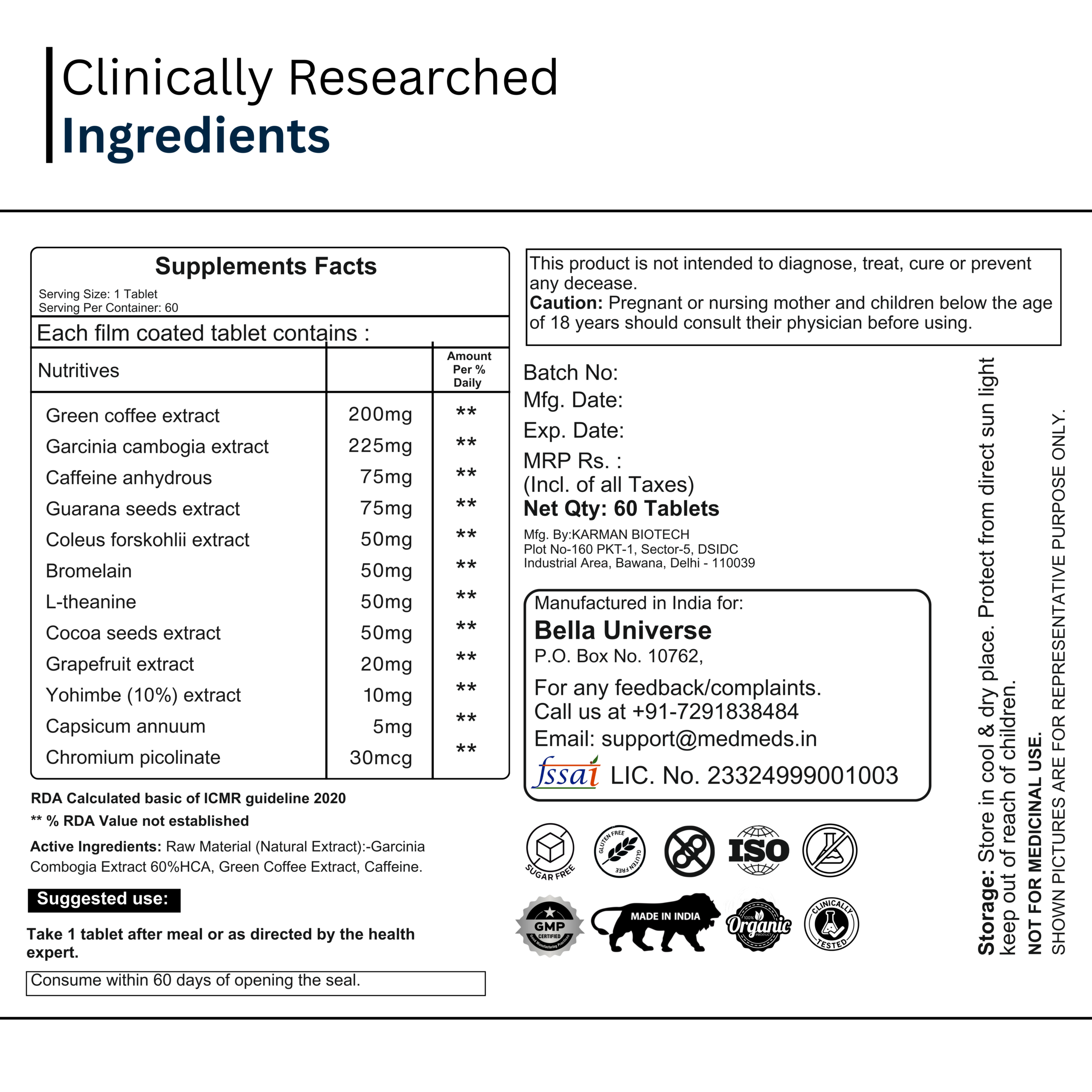 Medazent Metabolism Booster Supplement for Weight Gain image 6