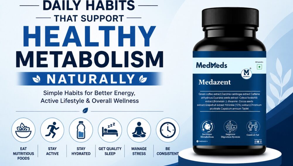 Balanced Nutrition and a Metabolism Booster Supplement for Daily Wellness